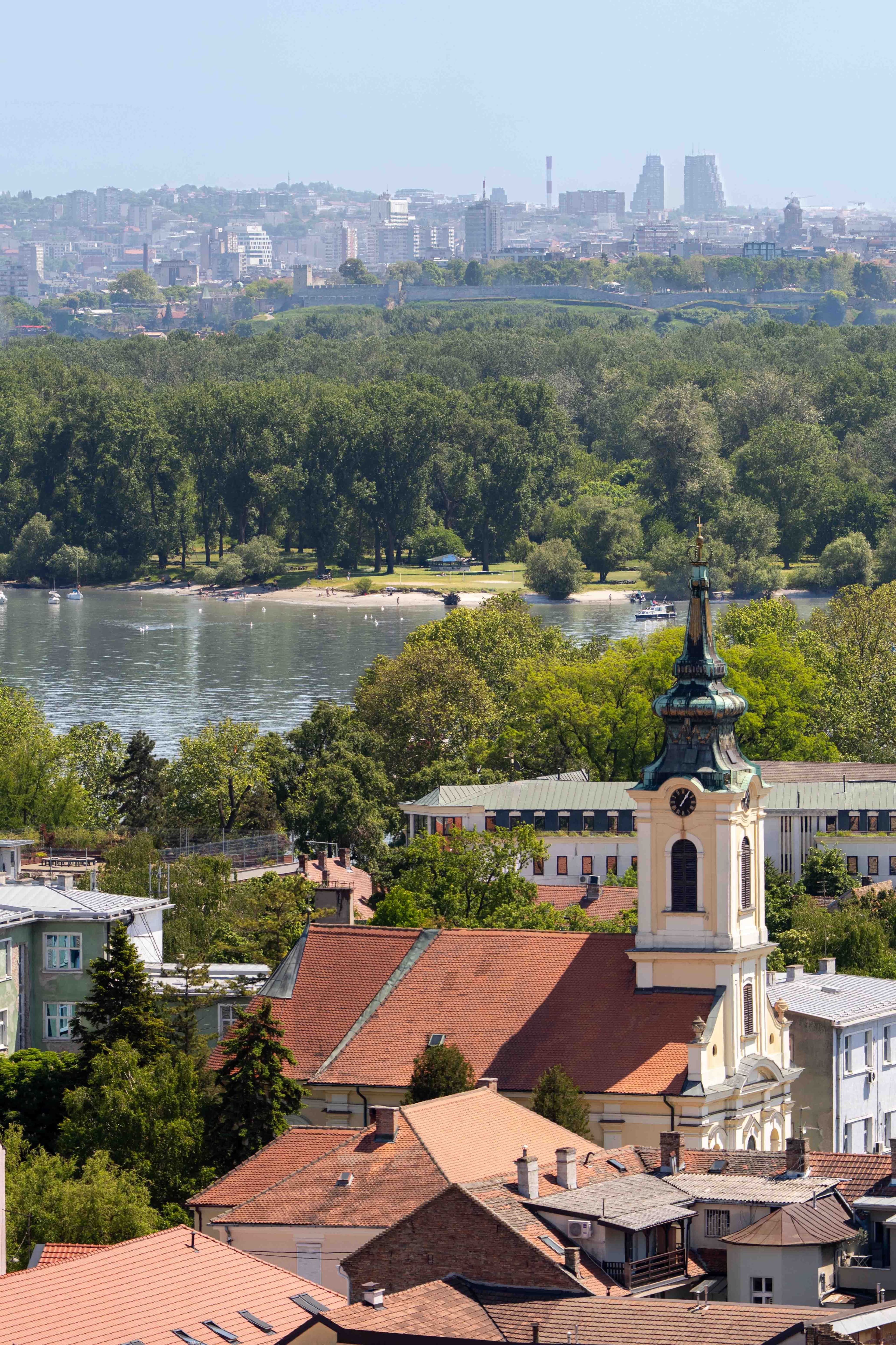 Zemun and the Danube